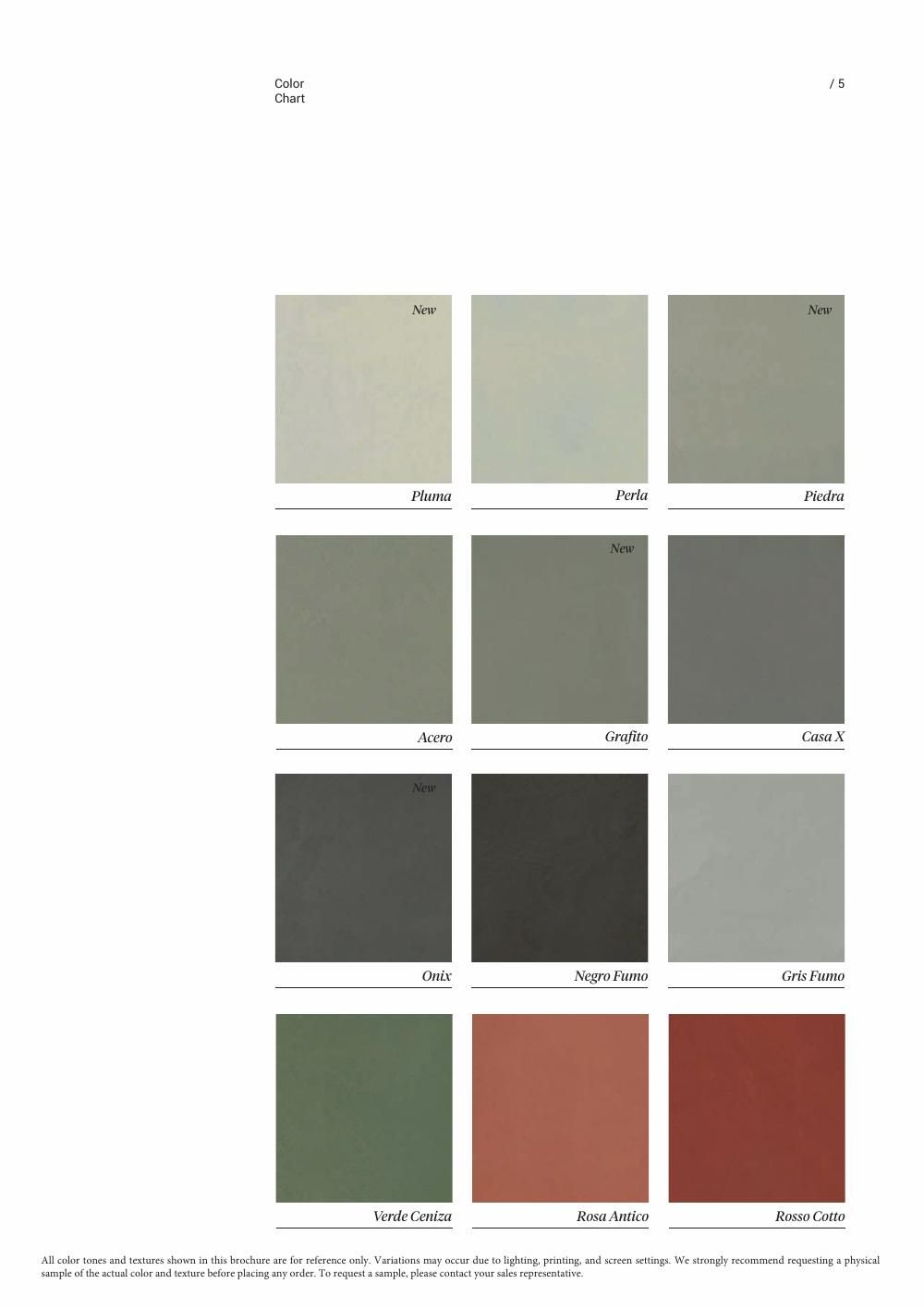 Topcret color chart page 5