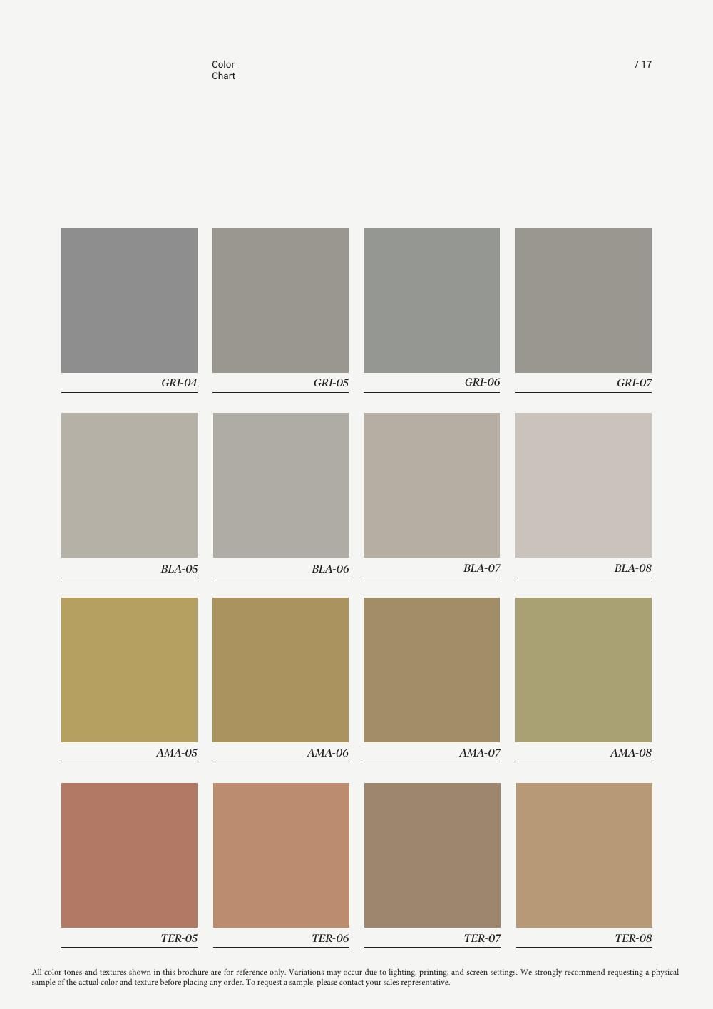 Topcret color chart page 17