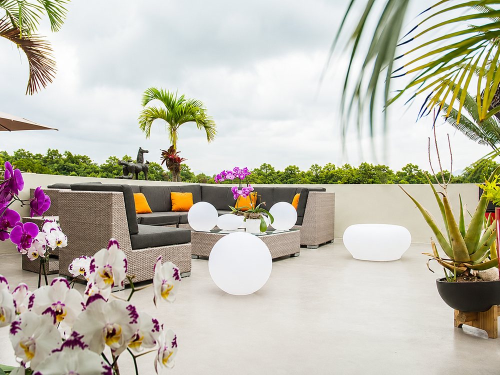Baxab Eco rooftop terrace lounge