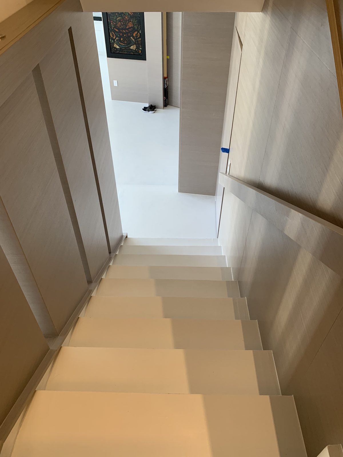 Baxab Eco microcement stairs with T/Grip textured finish