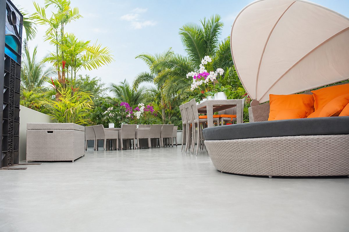 Baxab Eco continuous microcement floor